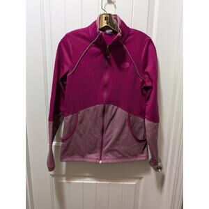 The North Face Active Jacket Womens M Pink Fuchsia Full Zip Run Athletic